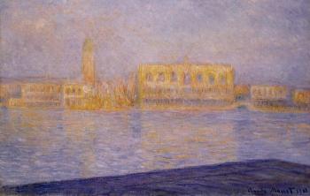 Claude Oscar Monet : The Doges' Palace Seen from San Giorgio Maggiore